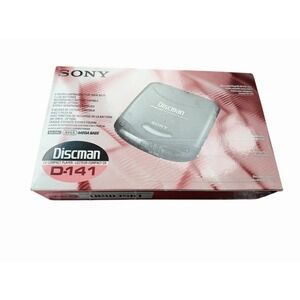 Sony Discman CD Compact Player D-141 Vintage Digital MegaBass New!!! Rare!